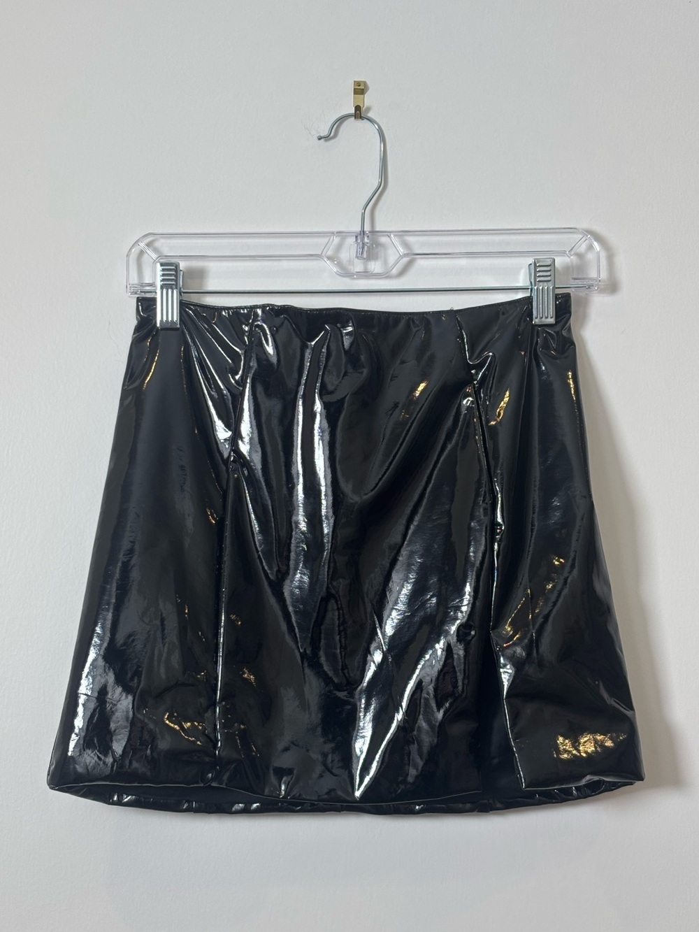 Oh Polly black Vinyl Co-Ord Set - Picture 6 of 8
